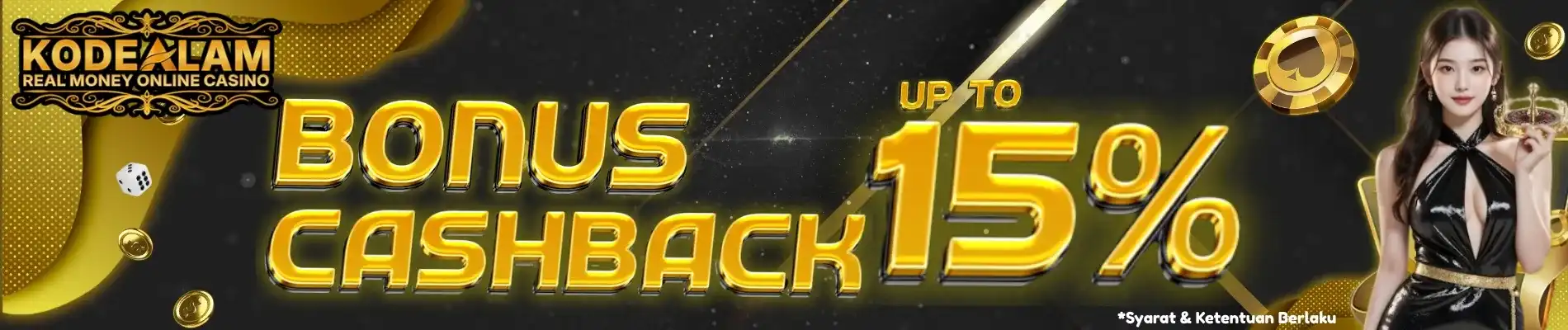 BONUS CASHBACK